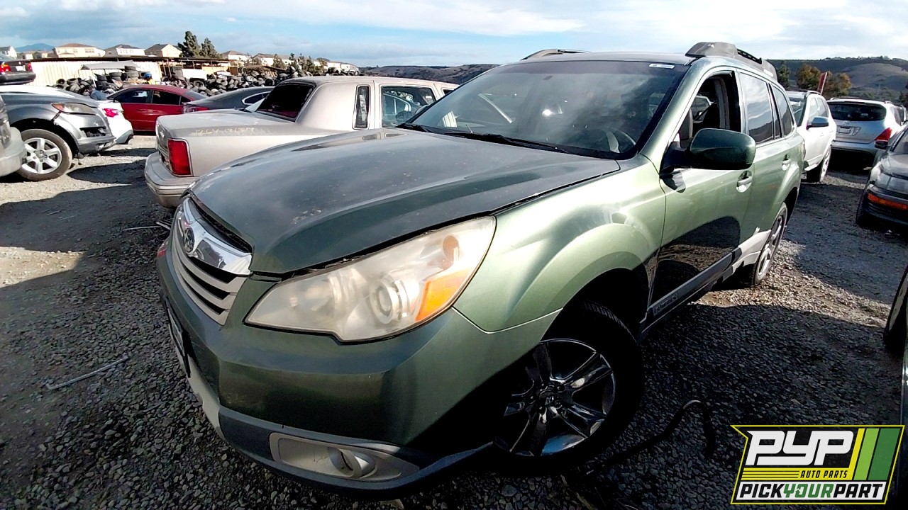 2010 SUBARU OUTBACK partes disponibles