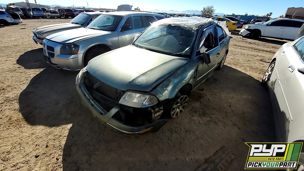 2003 VOLKSWAGEN PASSAT partes disponibles