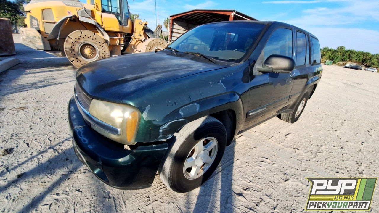 2003 CHEVROLET TRAILBLAZER partes disponibles