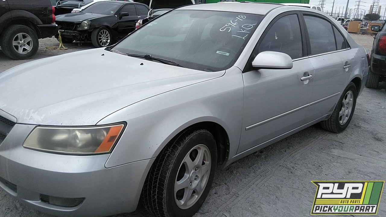 2006 HYUNDAI SONATA partes disponibles