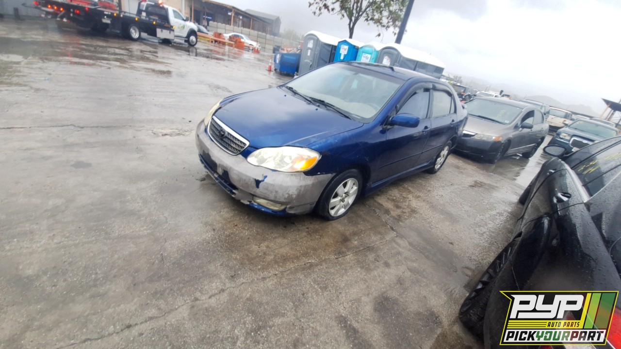 2003 TOYOTA COROLLA partes disponibles