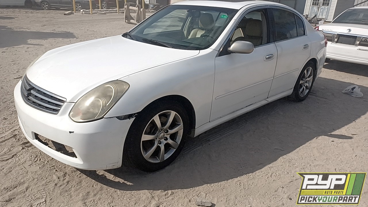 2006 INFINITI G35 available for parts