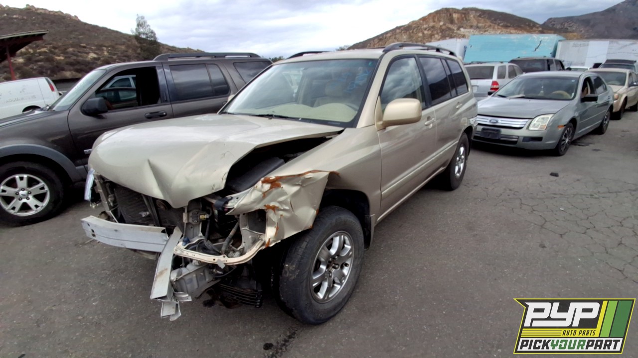 2004 TOYOTA HIGHLANDER available for parts