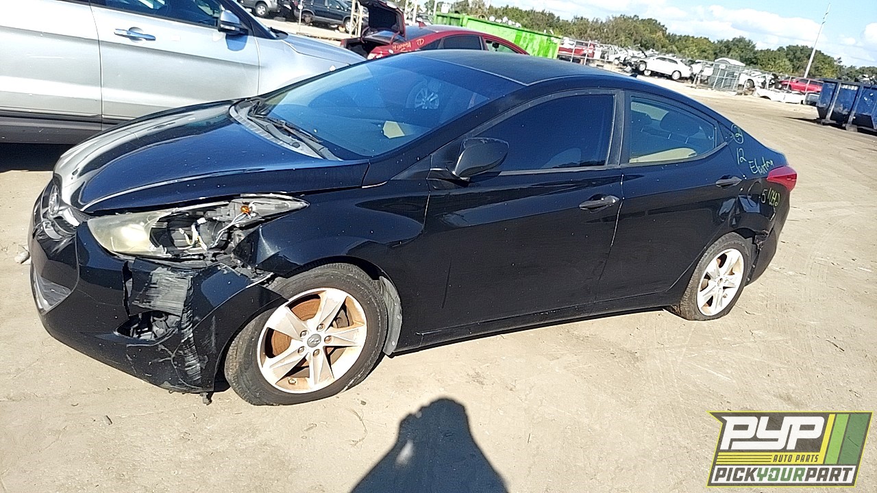 2012 HYUNDAI ELANTRA partes disponibles