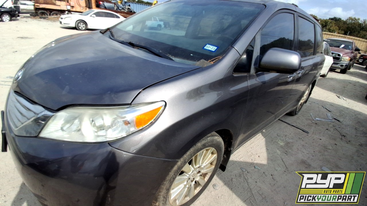 2011 TOYOTA SIENNA available for parts
