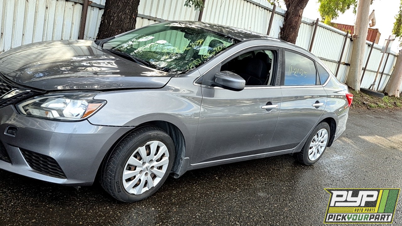 2017 NISSAN SENTRA partes disponibles