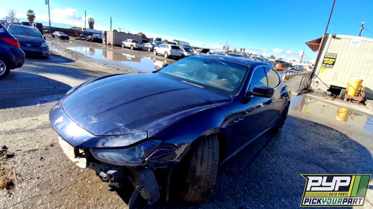2014 MASERATI GHIBLI partes disponibles