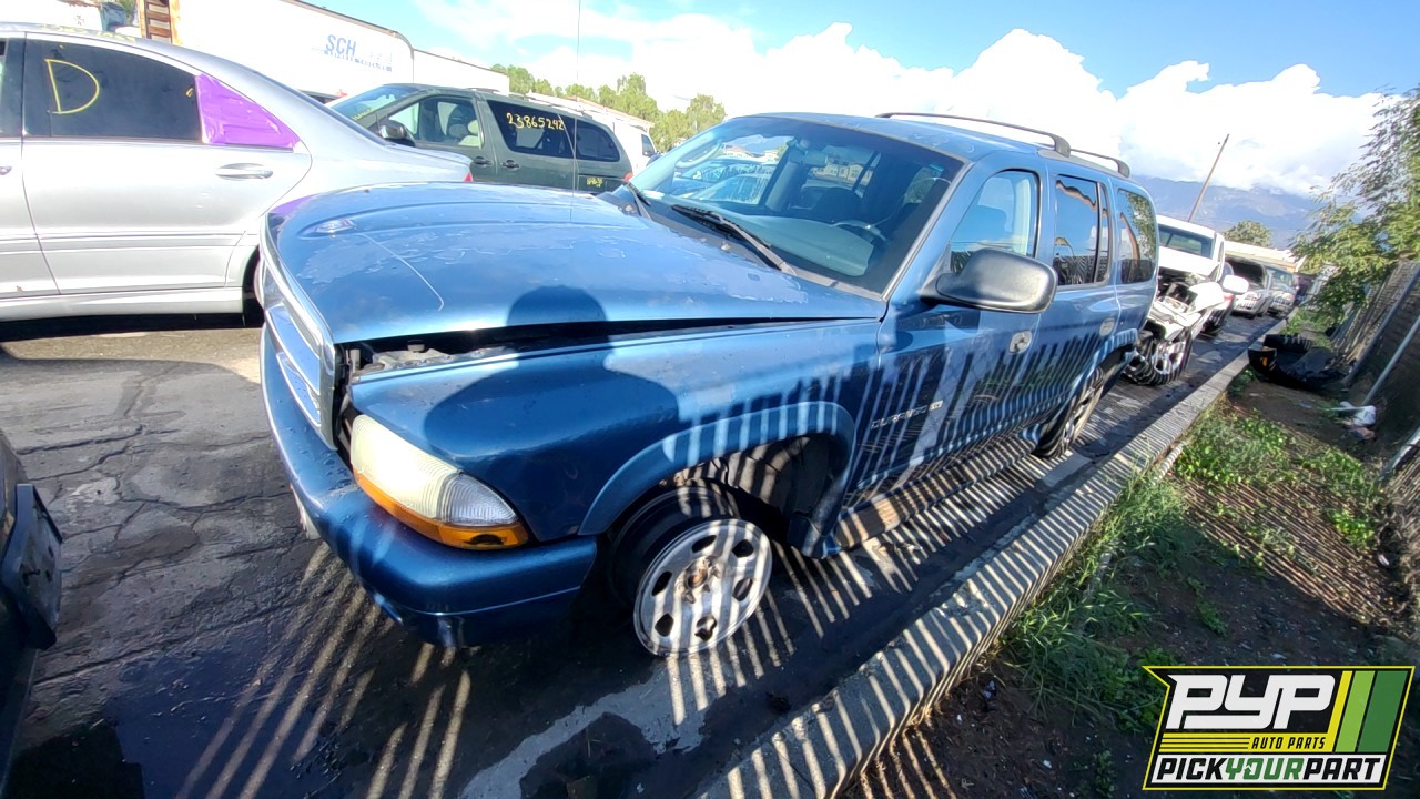 2001 DODGE DURANGO partes disponibles
