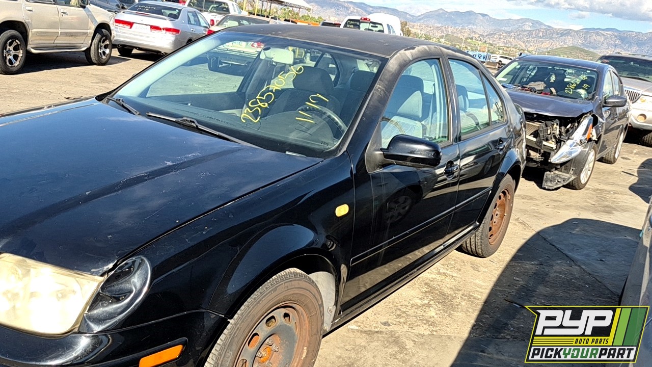 2000 VOLKSWAGEN JETTA partes disponibles