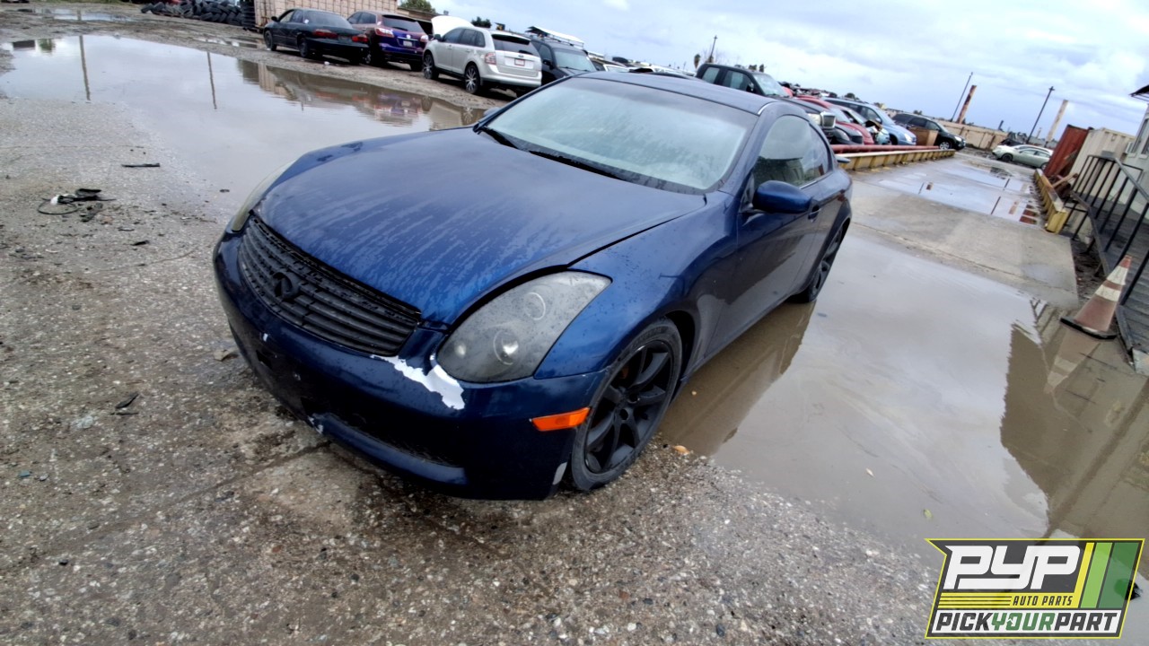 2004 INFINITI G35 available for parts