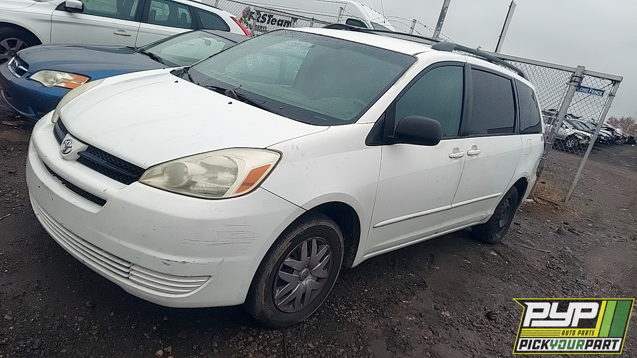 2005 TOYOTA SIENNA available for parts