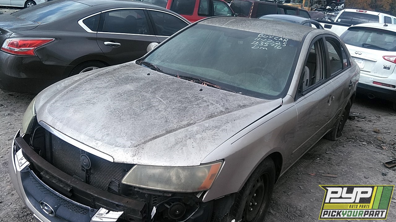 2007 HYUNDAI SONATA partes disponibles