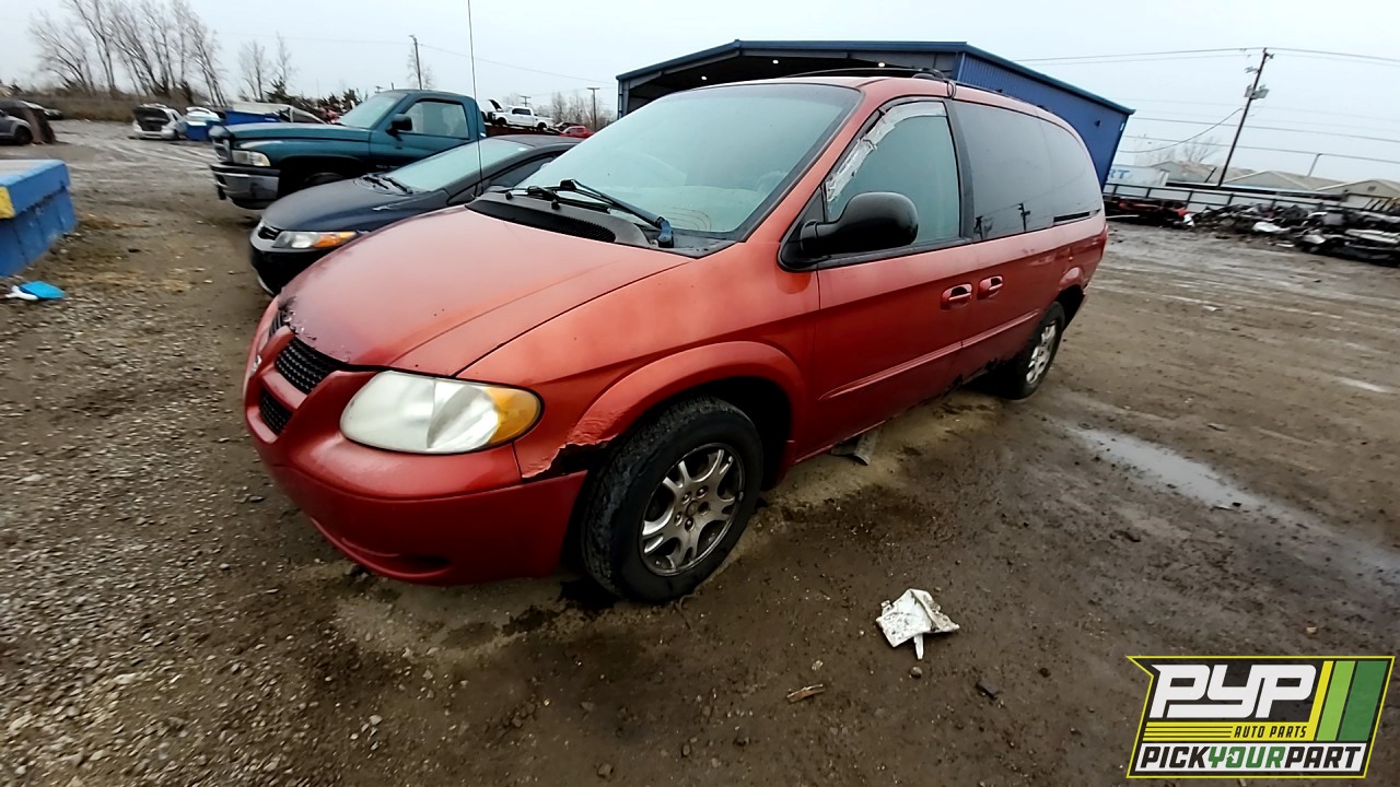 2002 DODGE GRAND CARAVAN partes disponibles