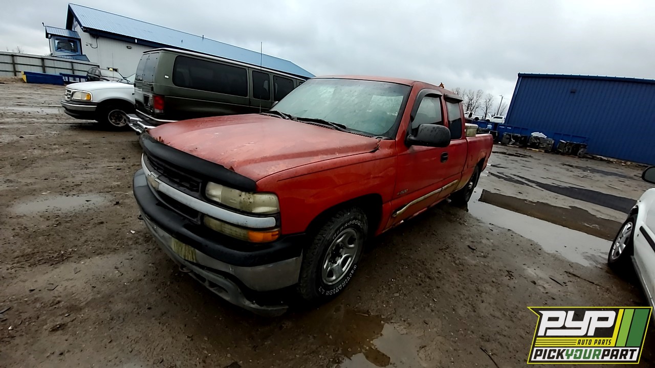 2001 CHEVROLET SILVERADO 1500 partes disponibles