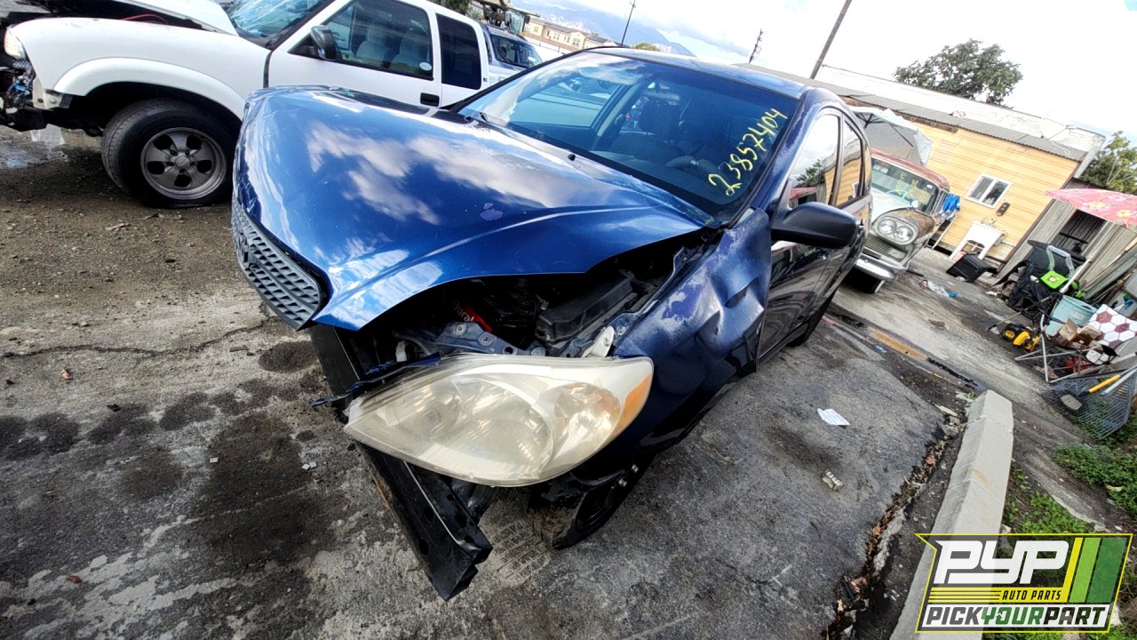 2006 TOYOTA MATRIX partes disponibles