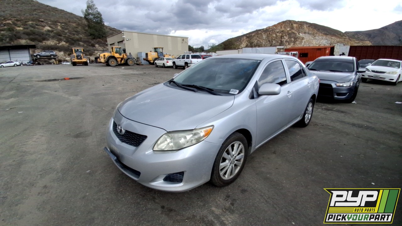 2009 TOYOTA COROLLA partes disponibles