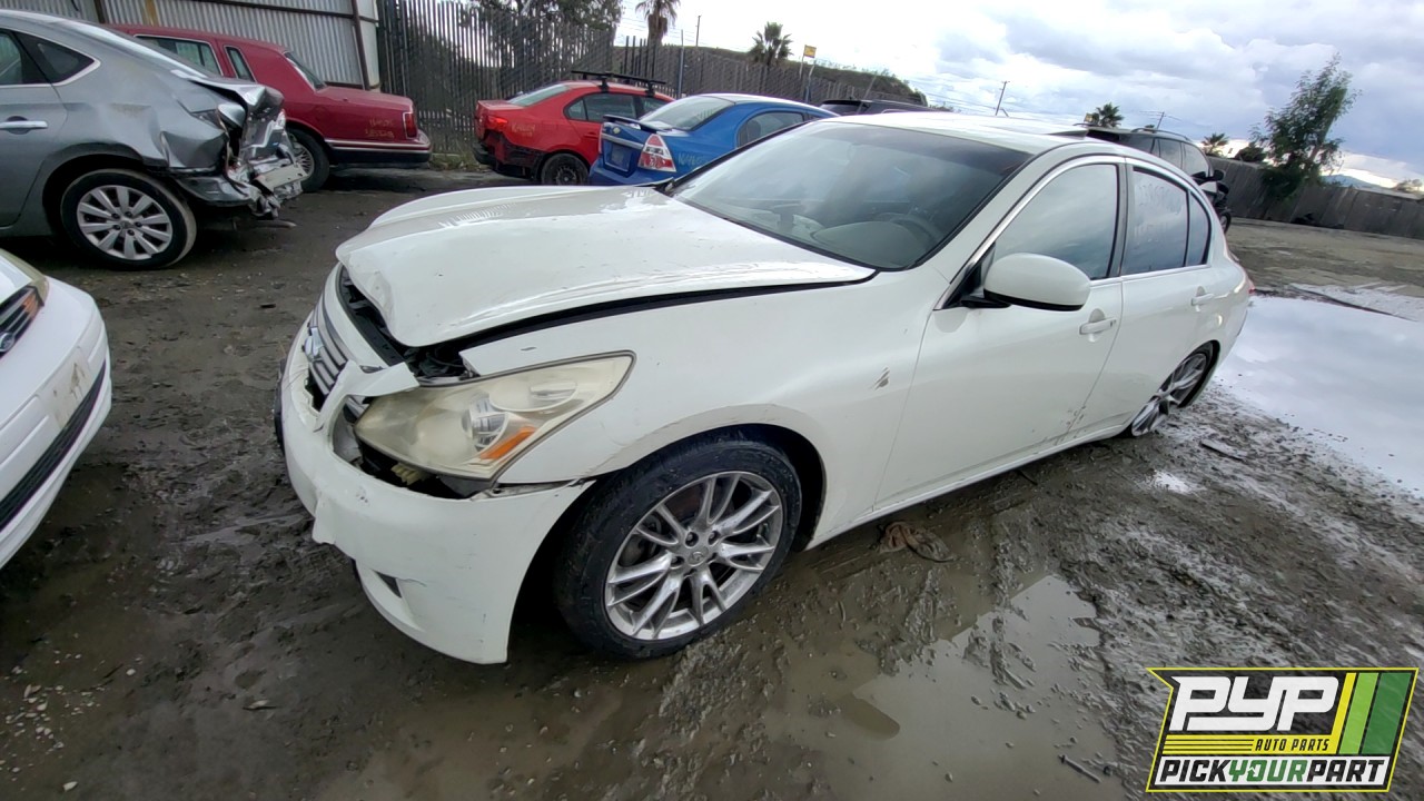 2007 INFINITI G35 partes disponibles