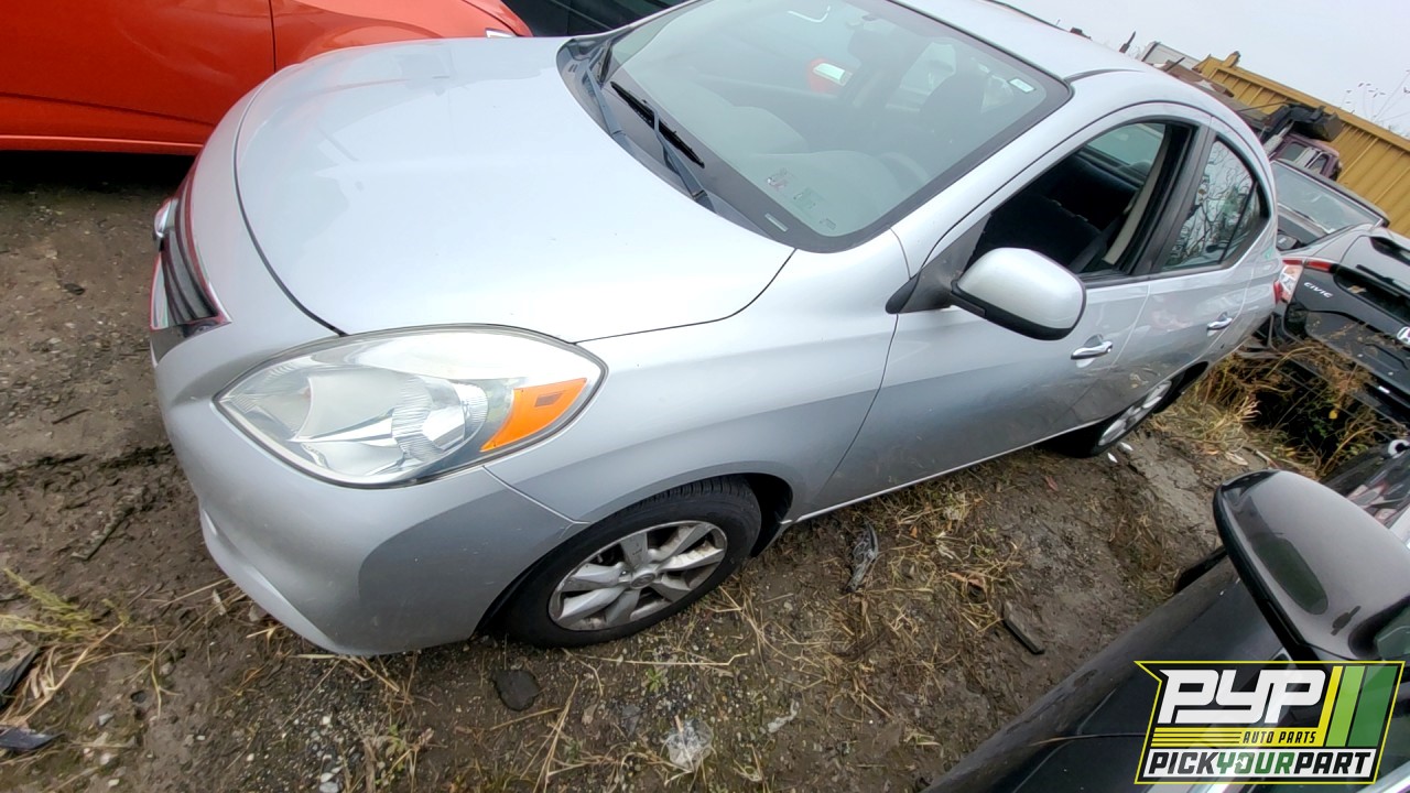 2012 NISSAN VERSA partes disponibles
