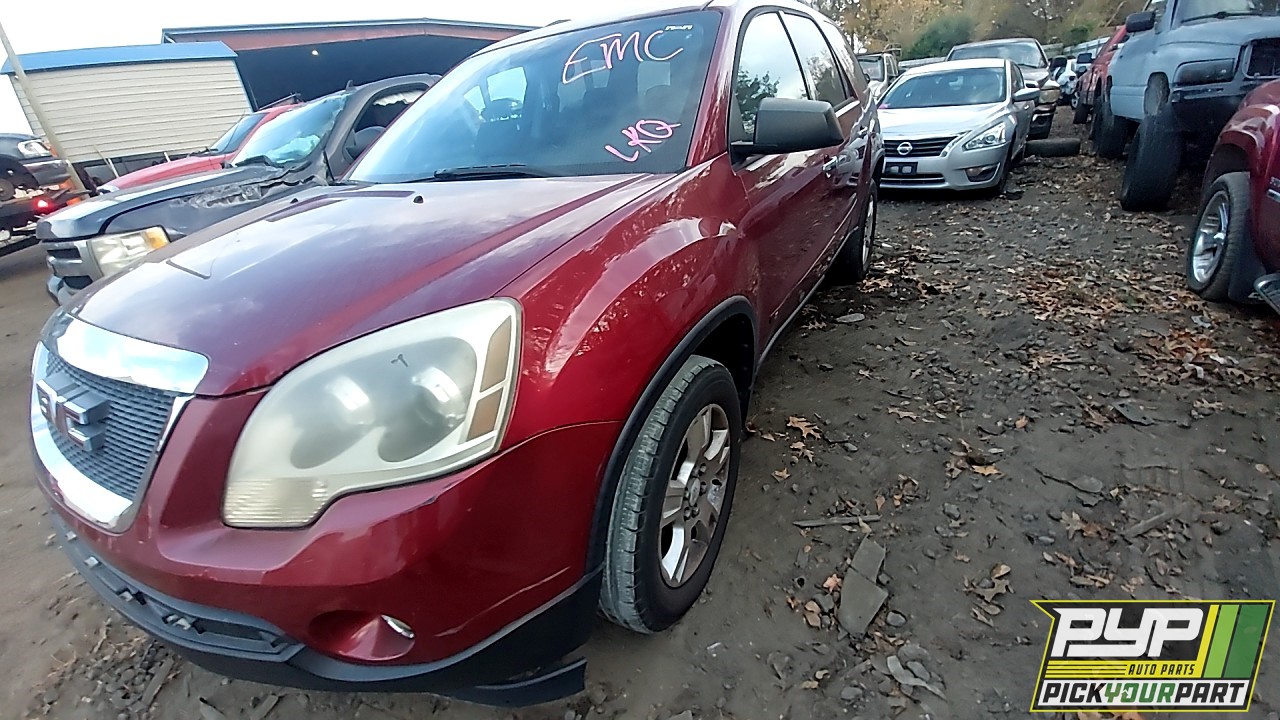 2010 GMC ACADIA partes disponibles