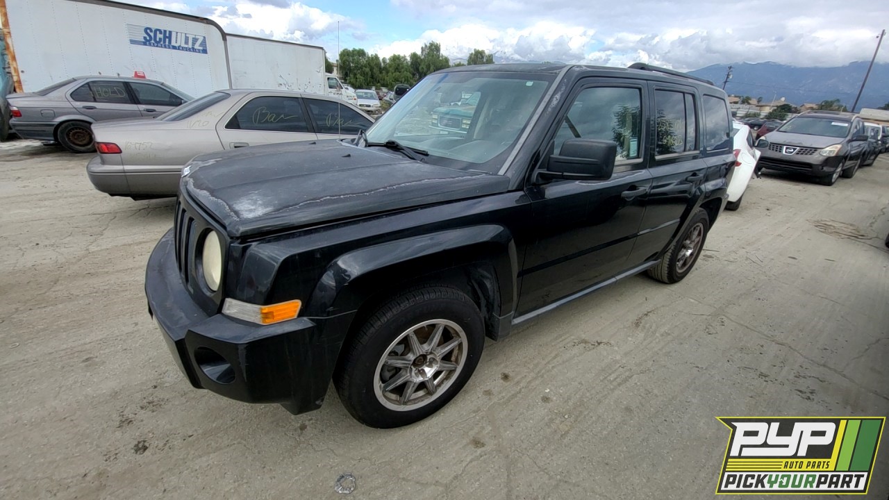 2009 JEEP PATRIOT partes disponibles