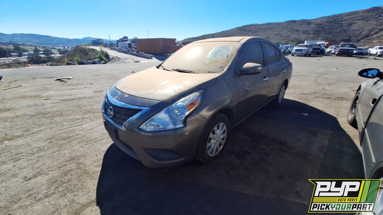 2016 NISSAN VERSA partes disponibles