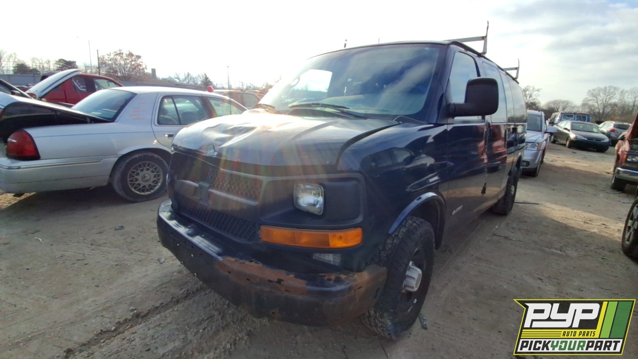 2005 CHEVROLET EXPRESS 3500 partes disponibles