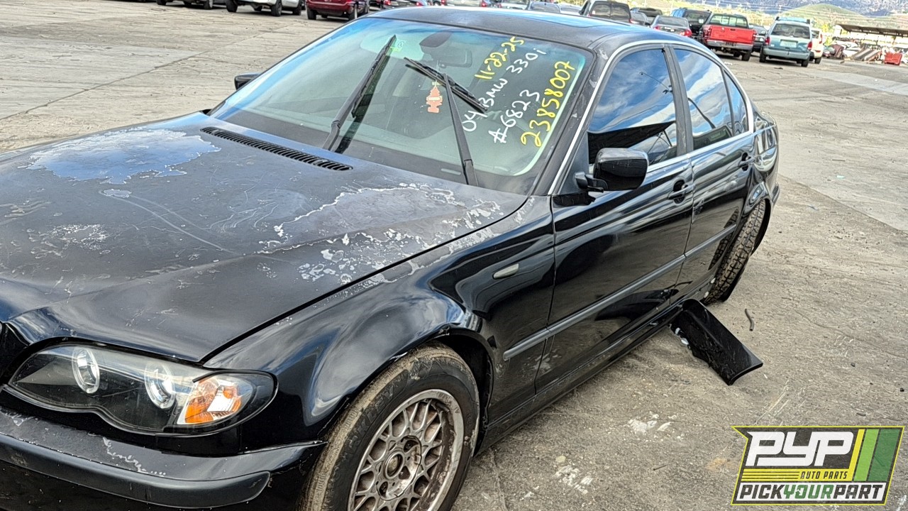 2004 BMW 330I partes disponibles
