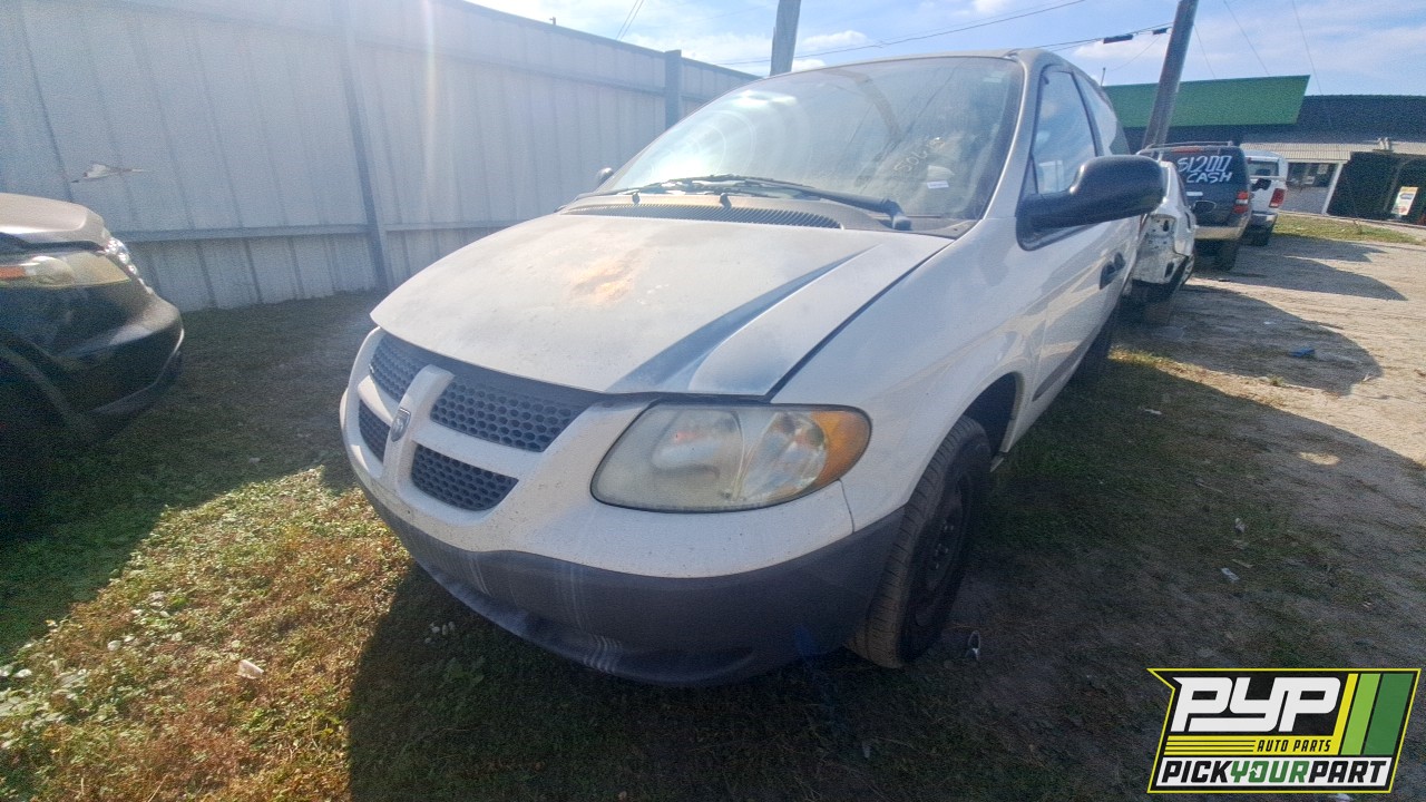 2002 DODGE CARAVAN available for parts