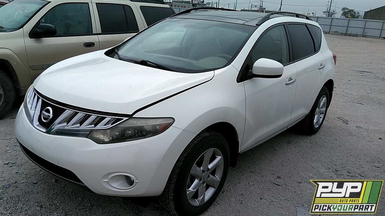 2009 NISSAN MURANO available for parts