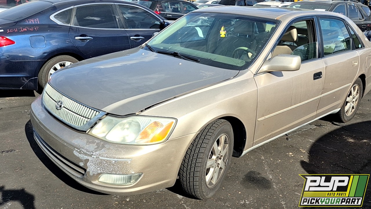 2001 TOYOTA AVALON available for parts