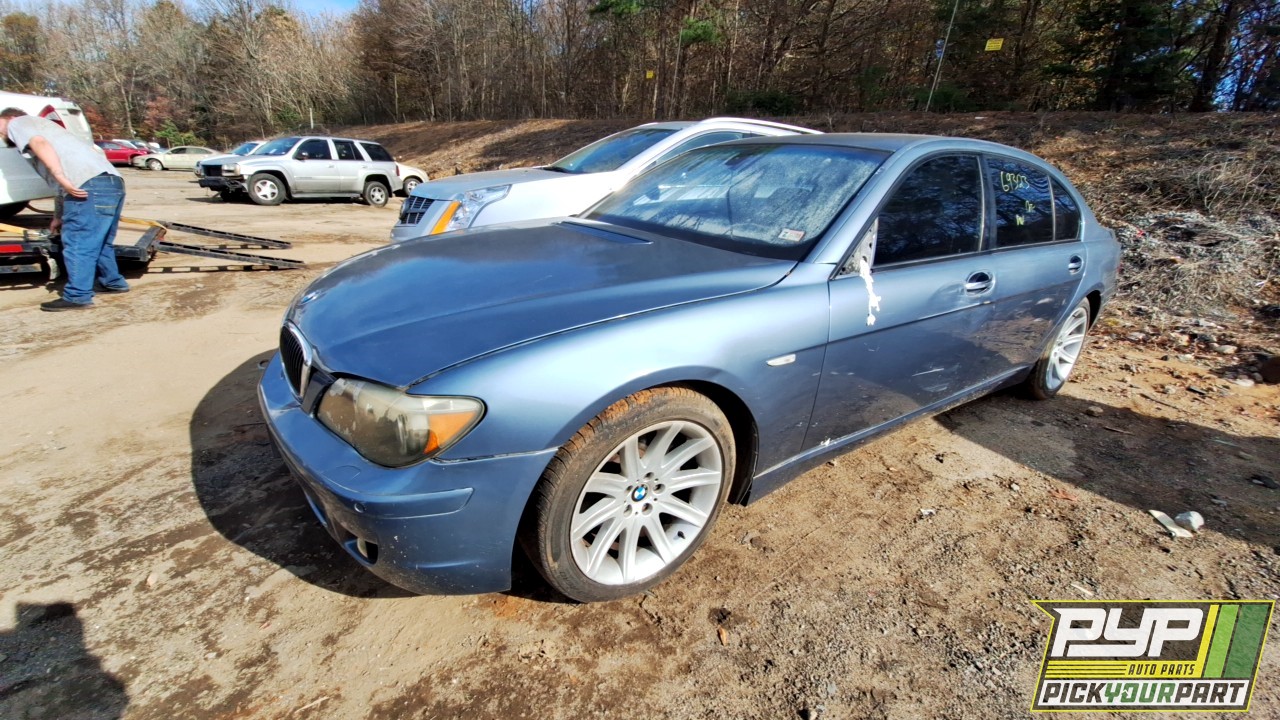 2006 BMW 750LI partes disponibles