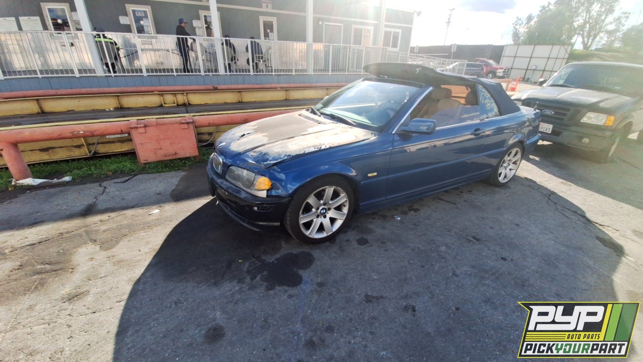 2002 BMW 325CI partes disponibles