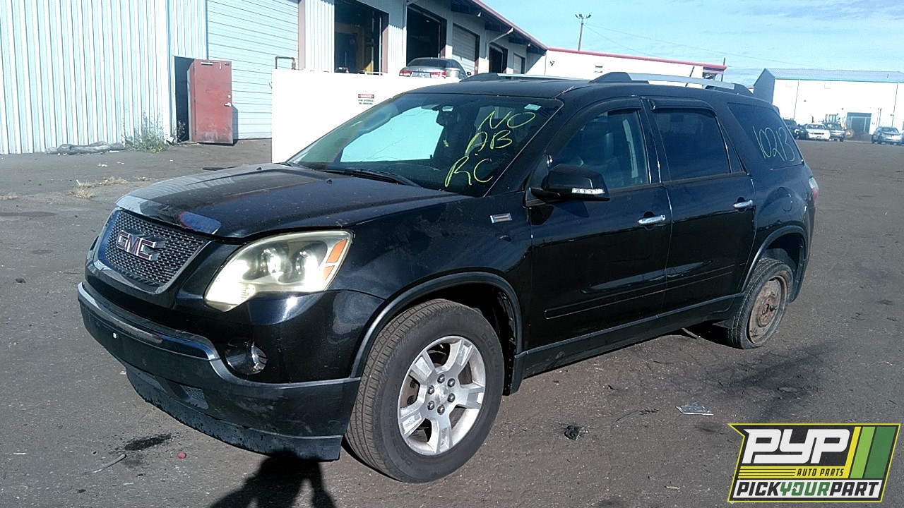 2010 GMC ACADIA partes disponibles