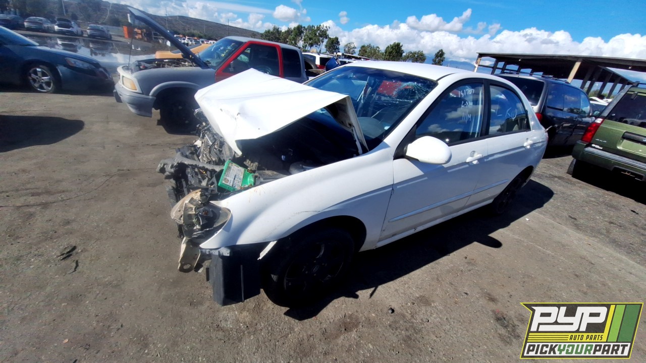 2009 KIA SPECTRA partes disponibles