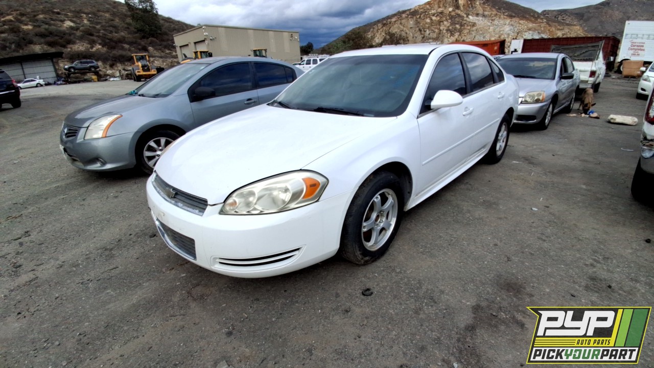 2010 CHEVROLET IMPALA partes disponibles