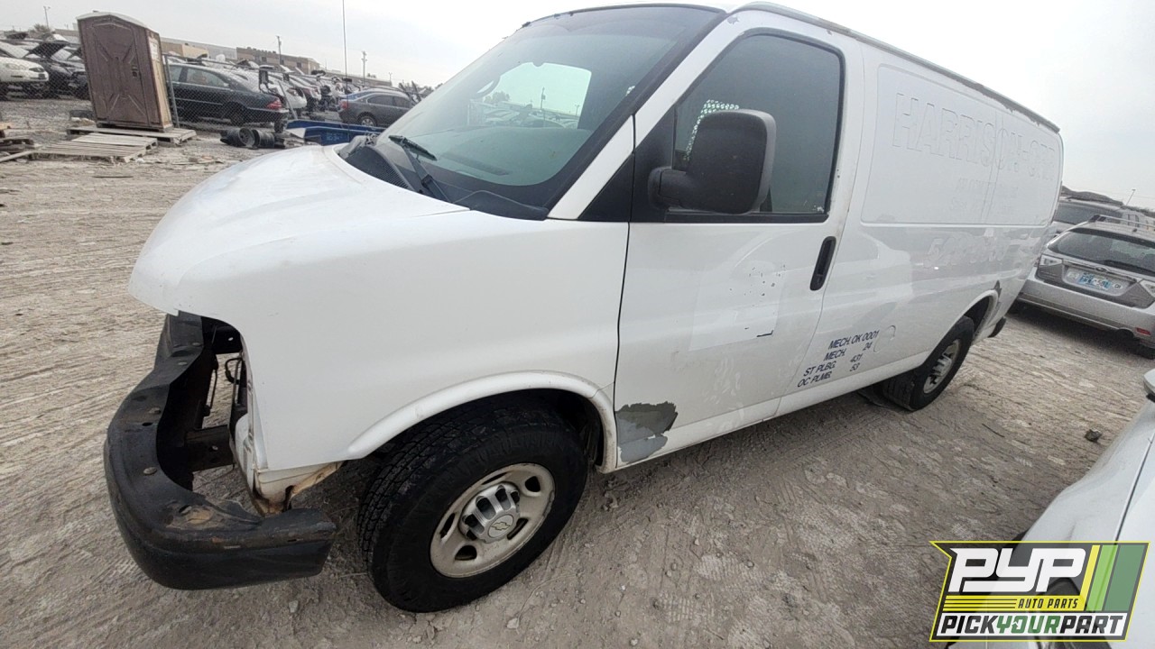 2010 CHEVROLET EXPRESS 2500 partes disponibles