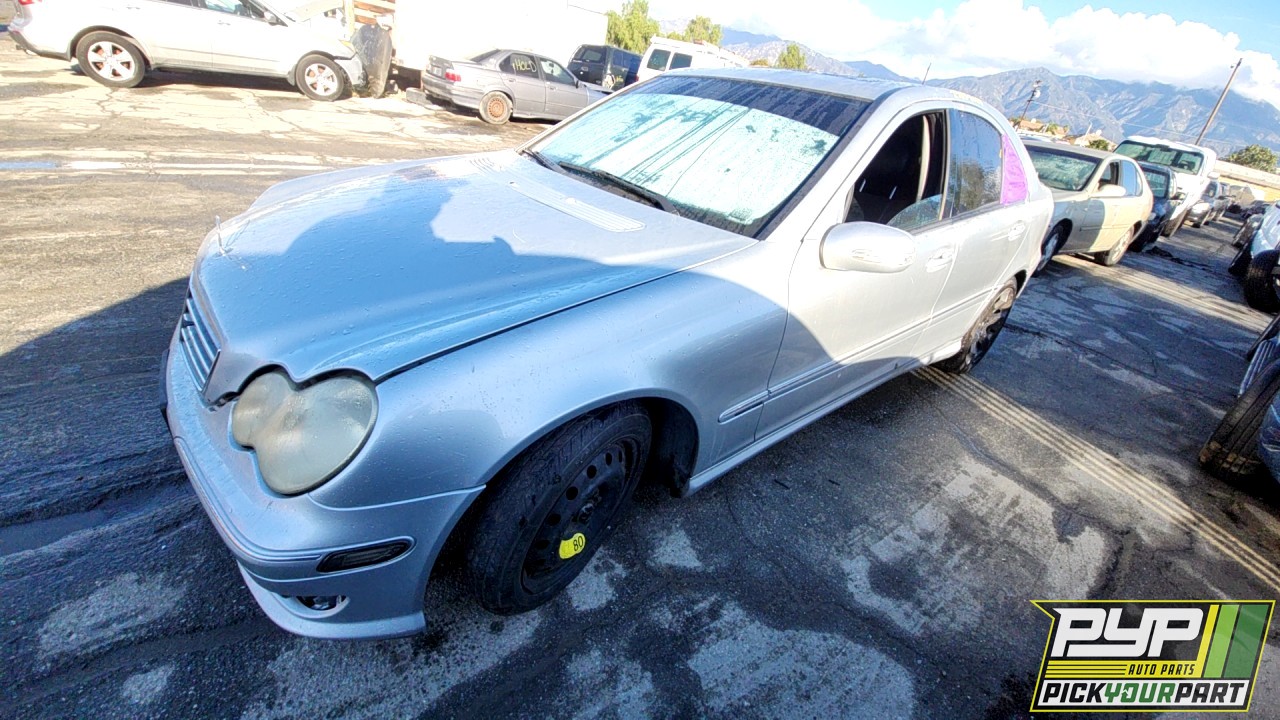 2007 MERCEDES-BENZ C230 partes disponibles