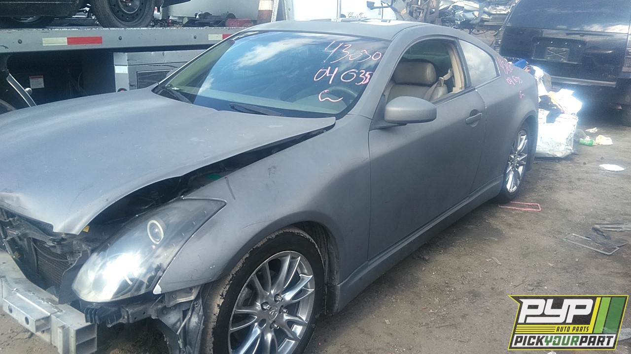 2004 INFINITI G35 partes disponibles