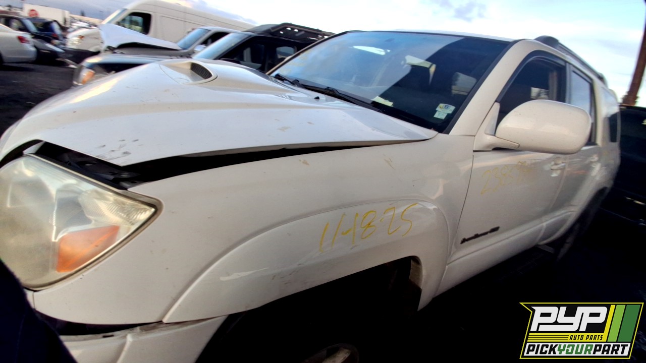 2003 TOYOTA 4RUNNER available for parts