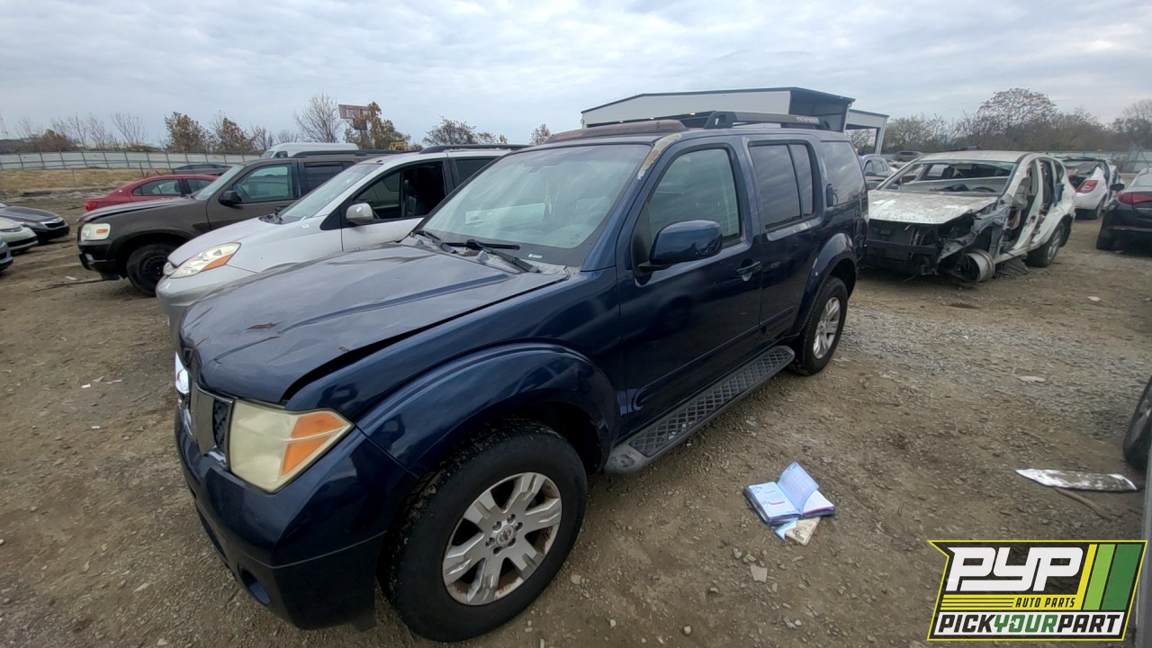2007 NISSAN PATHFINDER available for parts