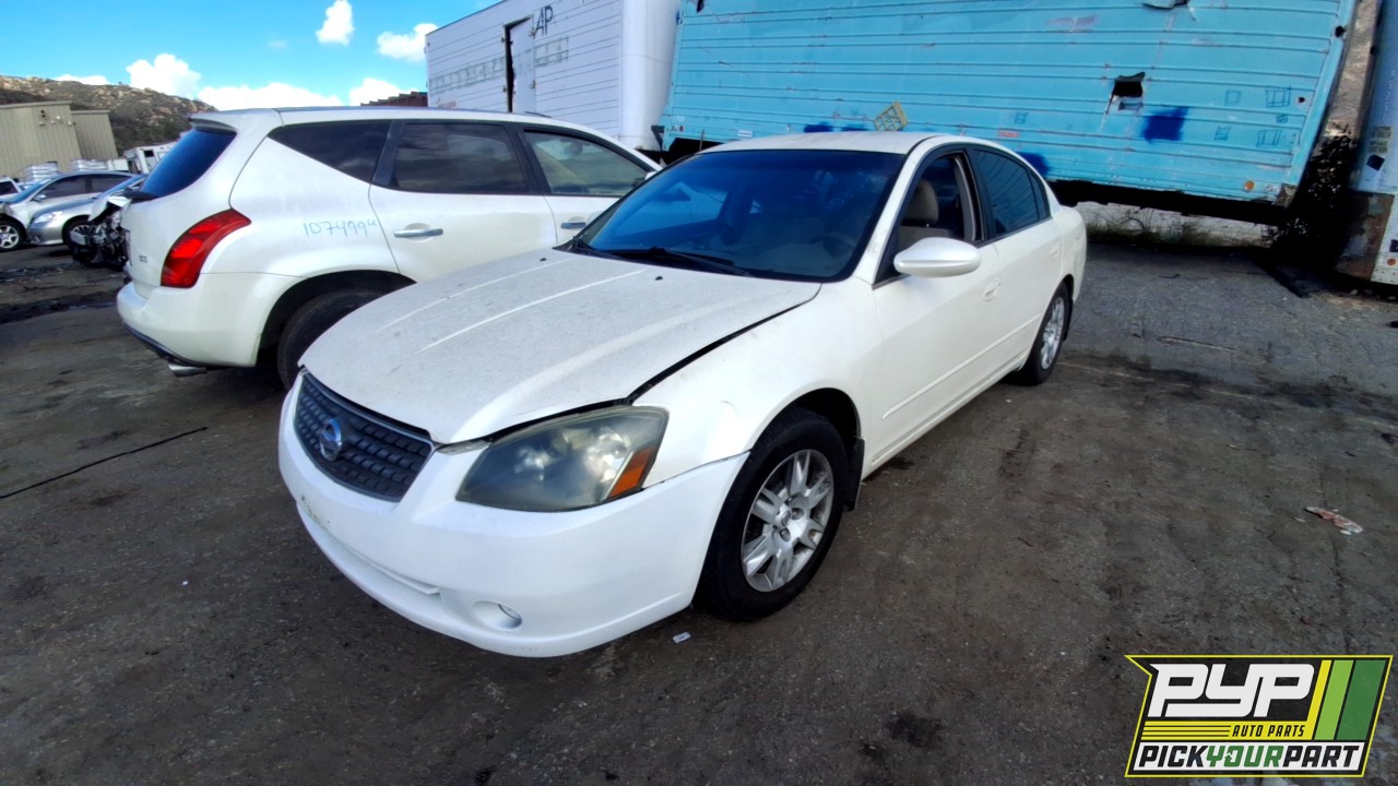 2005 NISSAN ALTIMA partes disponibles
