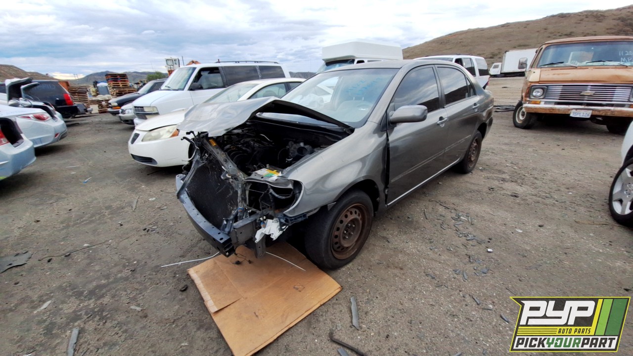 2003 TOYOTA COROLLA partes disponibles
