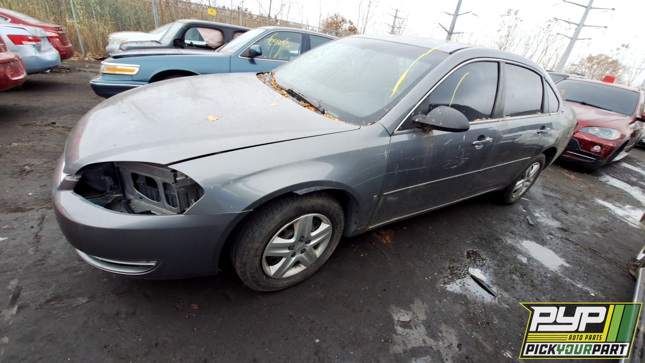 2007 CHEVROLET IMPALA partes disponibles