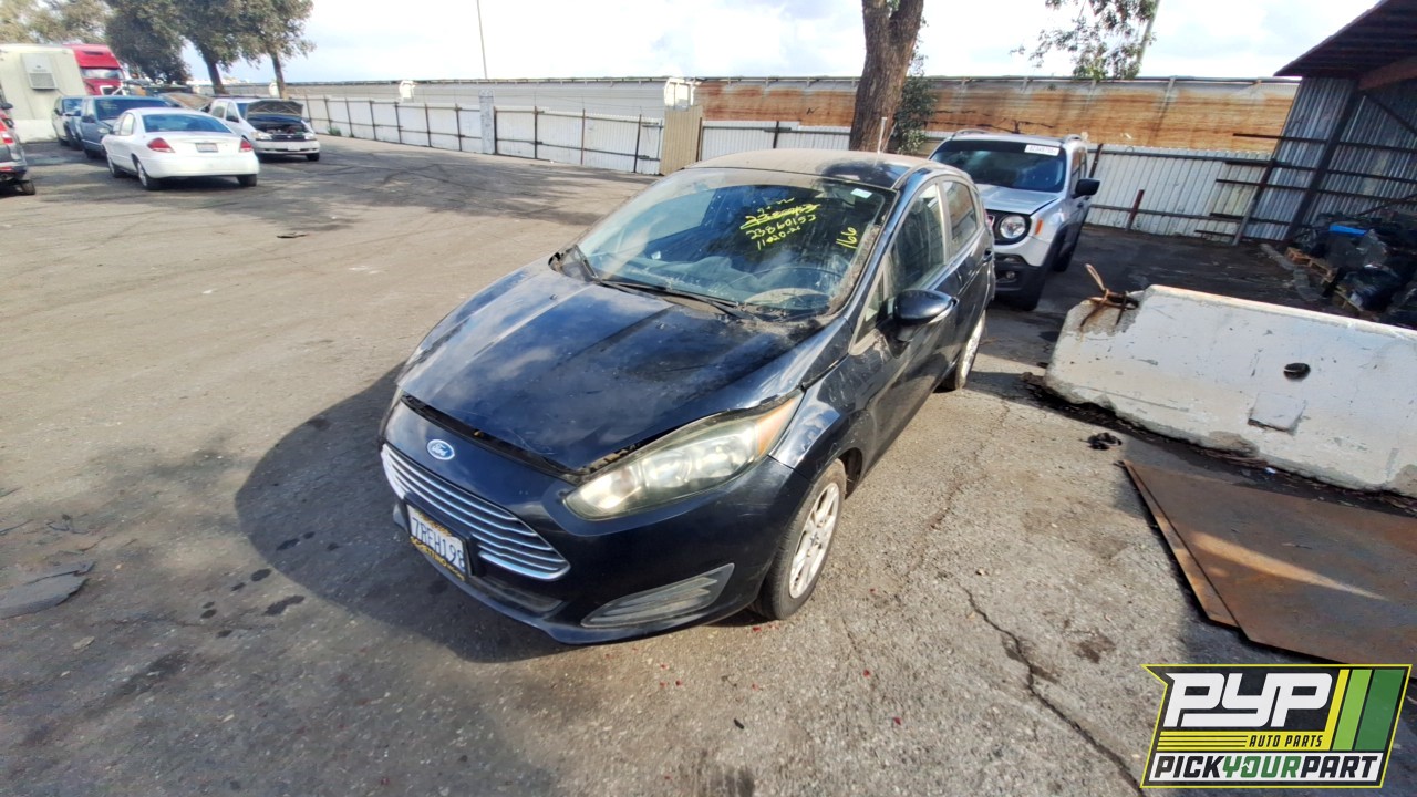 2016 FORD FIESTA partes disponibles