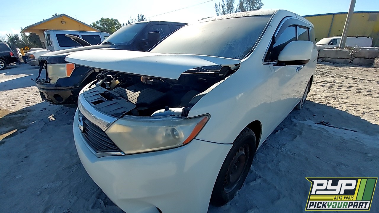 2011 NISSAN QUEST partes disponibles