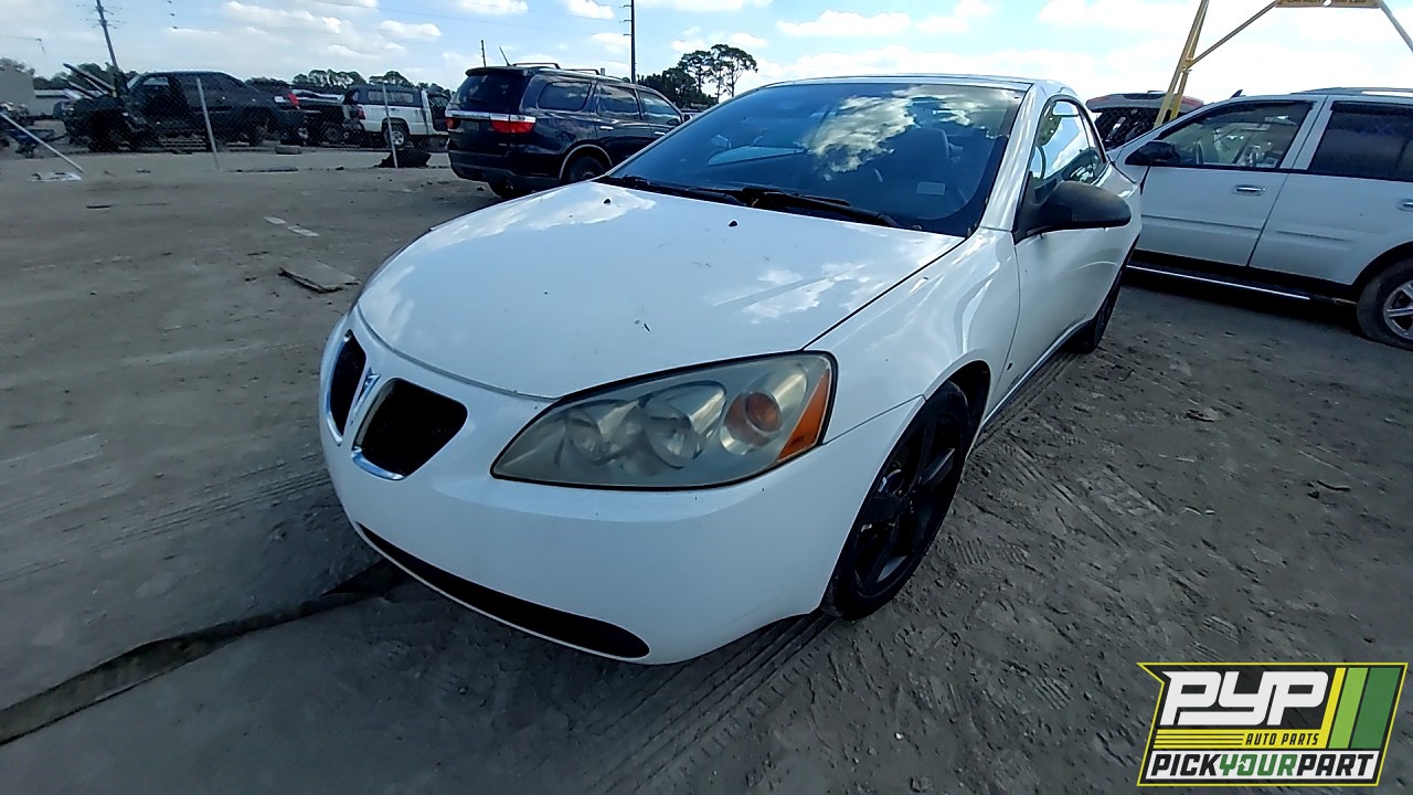 2007 PONTIAC G6 available for parts