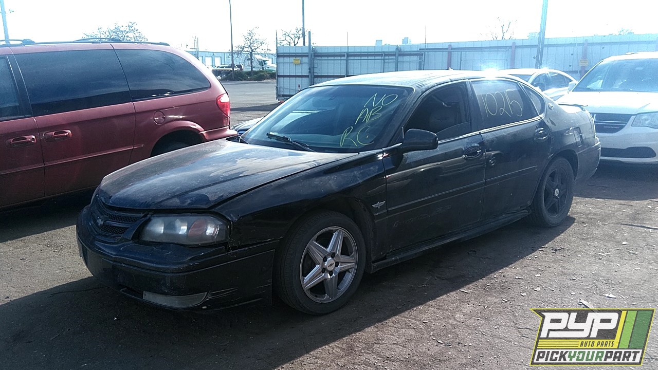 2004 CHEVROLET IMPALA partes disponibles