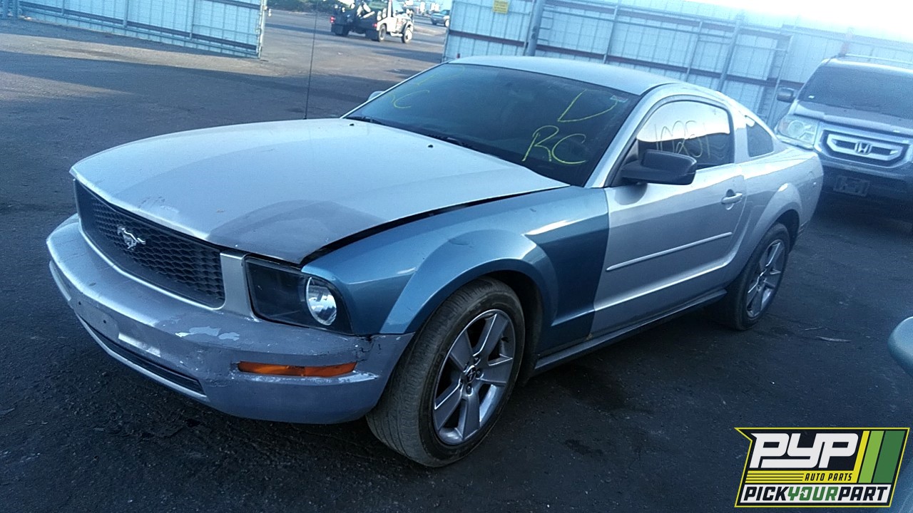 2007 FORD MUSTANG partes disponibles