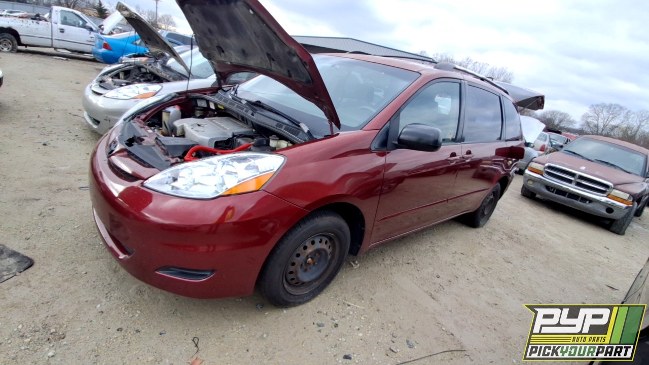 2007 TOYOTA SIENNA partes disponibles