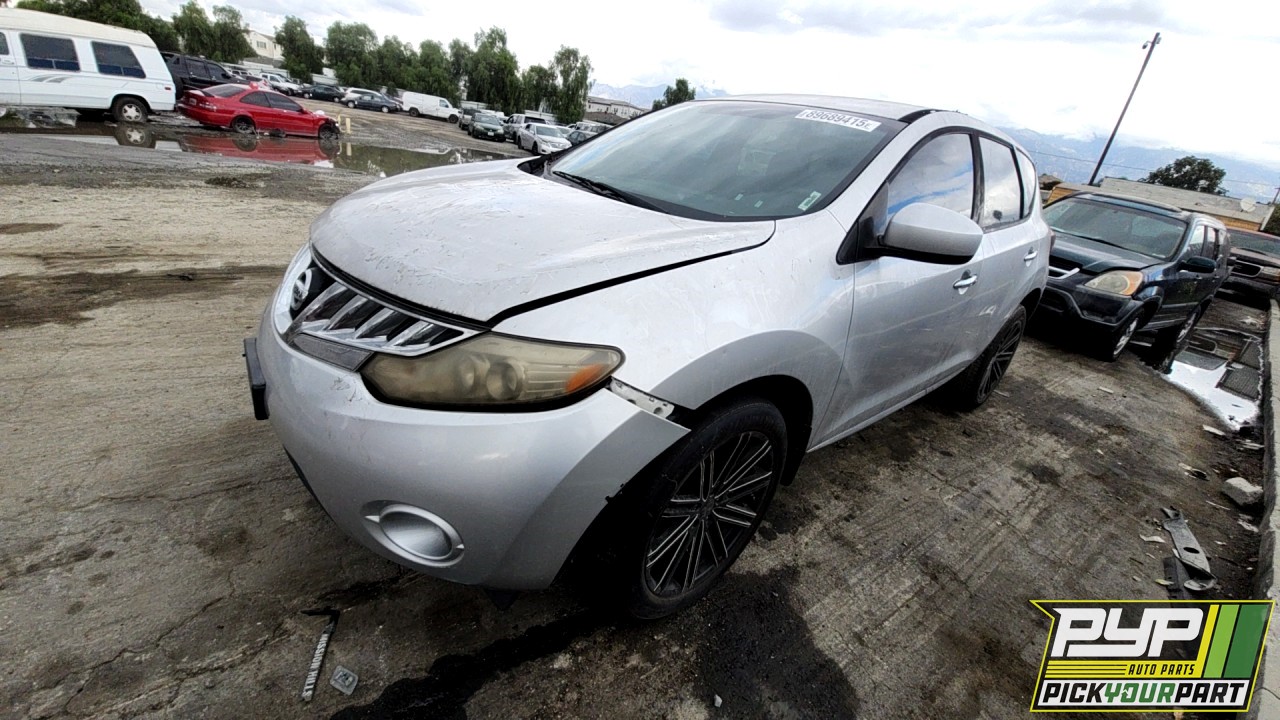 2010 NISSAN MURANO partes disponibles